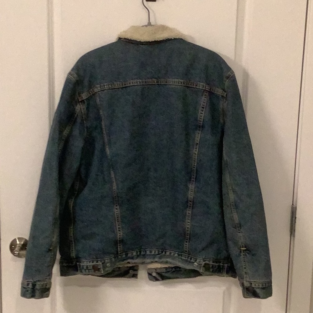 LEVI STRAUSS SHERPA TRUCKER JACKET - Picture 2 of 11
